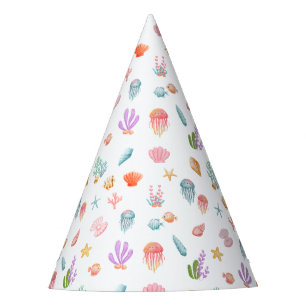 Chapeaux De Fètes Sous la mer Anniversaire