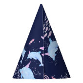 Chapeaux De Fètes Sous l'anniversaire des animaux de mer (Dos)