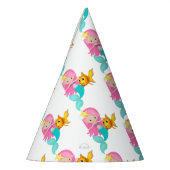 Chapeaux De Fètes Sous le parti des sirènes marines (Gauche)