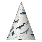 Chapeaux De Fètes Sous les accessoires de la Baleine Bleue de la mer (Gauche)