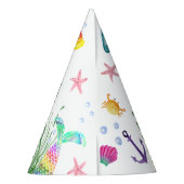 Chapeaux De Fètes Sous Nom personnalisé de la mer (Dos)