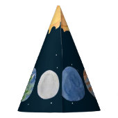 Chapeaux De Fètes Space Adventure : Planètes (Dos)