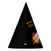 Chapeaux De Fètes Space Rocket to the Moon Children's Birthday (Gauche)