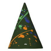 Chapeaux De Fètes Splatz de la fête de Paintball Vert de l'Armée (Droite)