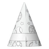 Chapeaux De Fètes Sports Anniversaire - Couleur de votre propre Casq (Dos)