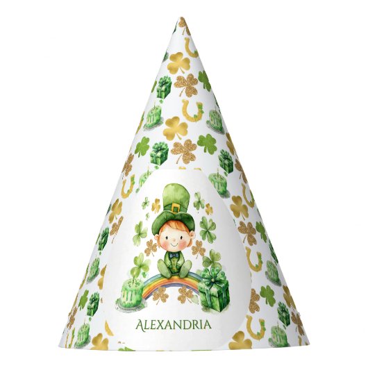 Chapeaux De Fètes St patrick Lucky One Premier Anniversaire (Devant)