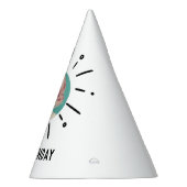 Chapeaux De Fètes STARBURST | Custom Simple & Chic Photo (Droite)