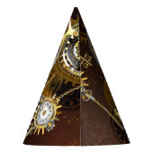 Chapeaux De Fètes Steampunk Rusty Background (Dos)