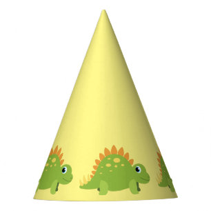Chapeaux De Fètes Stegosaurus Dinosaur fête d'anniversaire