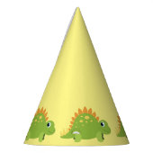 Chapeaux De Fètes Stegosaurus Dinosaur fête d'anniversaire (Gauche)