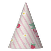 Chapeaux De Fètes Strawberry Berry First Birthday Party Hat (Gauche)