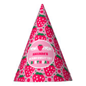 Chapeaux De Fètes Strawberry First Birthday Celebration (Devant)
