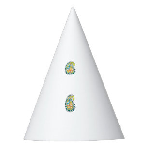 Chapeaux De Fètes Style Décoratif, Vert Bleu Foncé, Bataille