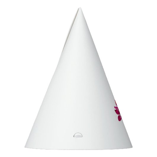 Chapeaux De Fètes Style floral, ArtyClick Crimson, Or léger (Gauche)