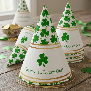 Chapeaux De Fètes Stylish Gold Foil Saint-Patrick Fête de premier an