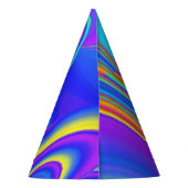 Chapeaux De Fètes Summerfeel, Rainbowart 3D Abstrait (Dos)