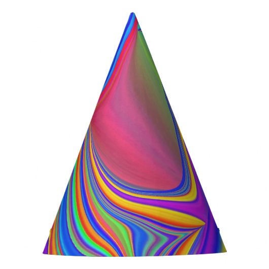 Chapeaux De Fètes Summerfeel, Rainbowart 3D Abstrait (Devant)