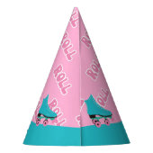 Chapeaux De Fètes Super Retro Rainbow Roller Patinage Anniversaire (Dos)