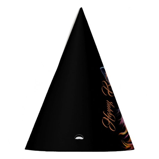 Chapeaux De Fètes Superbe Lapin Bleu en feu (Gauche)