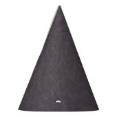 Chapeaux De Fètes Surface texturée violette foncée à motif tourbillo (Gauche)