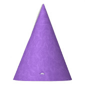 Chapeaux De Fètes Surface violette texturée avec motif tourbillonnan (Gauche)