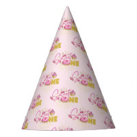 Sweet One Girl's 1st Birthday Pink Desserts Donut