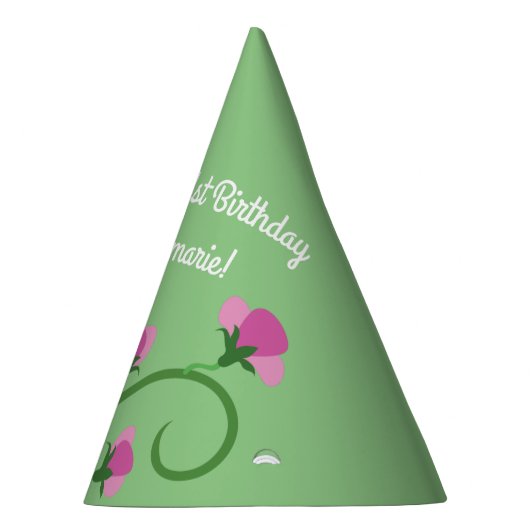 Chapeaux De Fètes Sweet Pea Cute 1er Anniversaire (Droite)