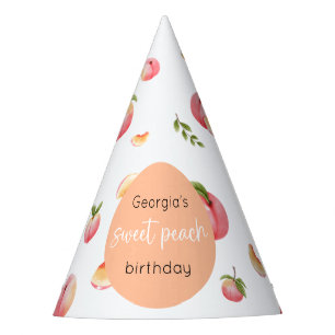 Chapeaux De Fètes Sweet Peach 1er anniversaire