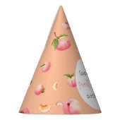 Chapeaux De Fètes Sweet Peach 1er anniversaire (Gauche)