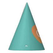 Chapeaux De Fètes Sweet Peach Cute Fruit 1er Anniversaire Thème (Gauche)