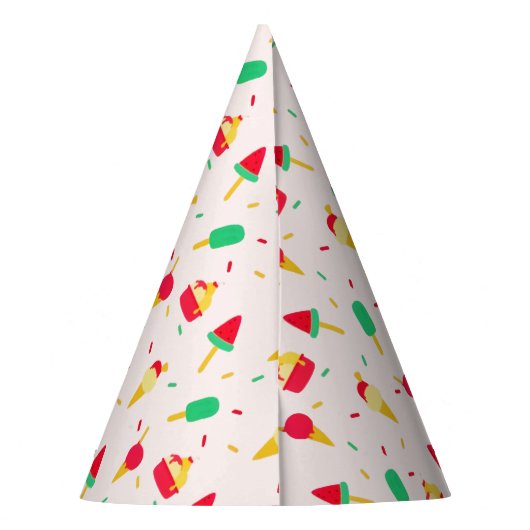 Chapeaux De Fètes Sweet Summer Fun Rainbow Ice Cream Sprinkings (Dos)