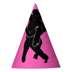 Chapeaux De Fètes Tango Dancer Pink Paper Party Casquette Choisir la