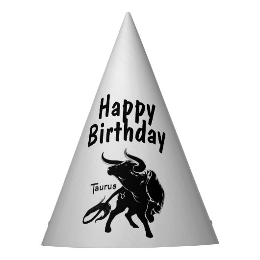 Chapeaux De Fètes Taurus puissant le Zodiaque Bull (Devant)