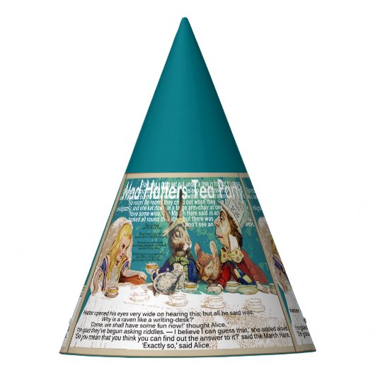 Chapeaux De Fètes Tea Party de Mad Hatter (Devant)