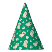 Chapeaux De Fètes Teckel à poil long crème (Droite)