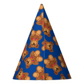 Chapeaux De Fètes Teddy Bear fête d'anniversaire (Dos)