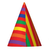 Chapeaux De Fètes Teddy Bear Rainbow Cute 1ère fête anniversaire (Dos)