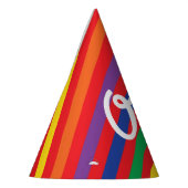 Chapeaux De Fètes Teddy Bear Rainbow Cute 1ère fête anniversaire (Gauche)