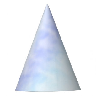 Chapeaux De Fètes Teinture à tarte bleu d'Aqua blanc violet