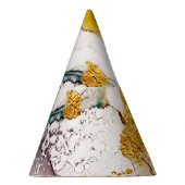 Chapeaux De Fètes tendresse pastel : tourbillons dorés art. (Droite)