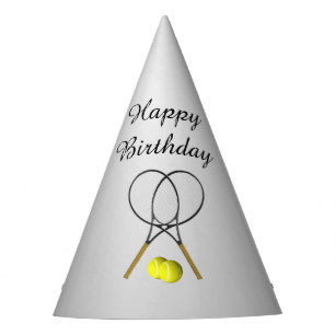 Chapeaux De Fètes Tennis Sport Thème Anniversaire