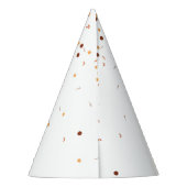 Chapeaux De Fètes Terracotta Arc-en-ciel 1er anniversaire (Dos)