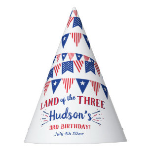 Chapeaux De Fètes Terre Des Trois ! 4 juillet 3e anniversaire