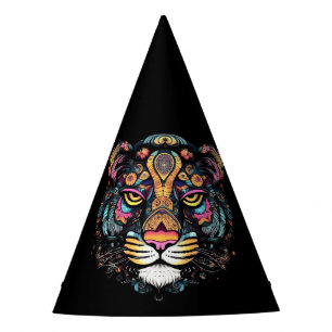 Chapeaux De Fètes Tête de tigre