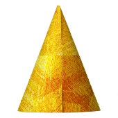Chapeaux De Fètes Texture dorée luxueuse, arrière - plan abstrait. (Dos)