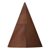 Chapeaux De Fètes Texture en cuir authentique, véritable arrière - p (Dos)
