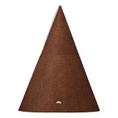 Chapeaux De Fètes Texture en cuir authentique, véritable arrière - p (Gauche)