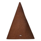 Chapeaux De Fètes Texture en cuir authentique, véritable arrière - p (Droite)