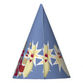 Chapeaux De Fètes Thème de Bowling vintage (Dos)