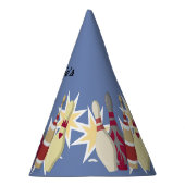 Chapeaux De Fètes Thème de Bowling vintage (Droite)